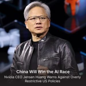 Nvidia CEO Jensen Huang warns that strict US AI chip export rules may accelerate China’s AI dominance. Explore the global AI race, Nvidia’s role, and the future of international AI collaboration.