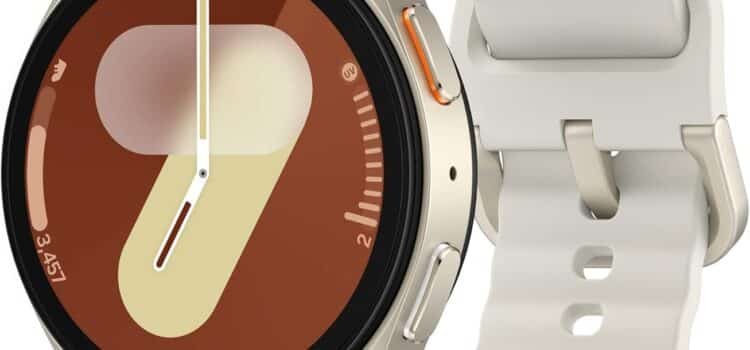 SAMSUNG Galaxy Watch 7 40mm Bluetooth AI Smartwatch w/Energy Score, Wellness Tips, Heart Rate Tracking, Sleep Monitor, Fitness Tracker, 2024, Cream [US Version, 1Yr Manufacturer Warranty]