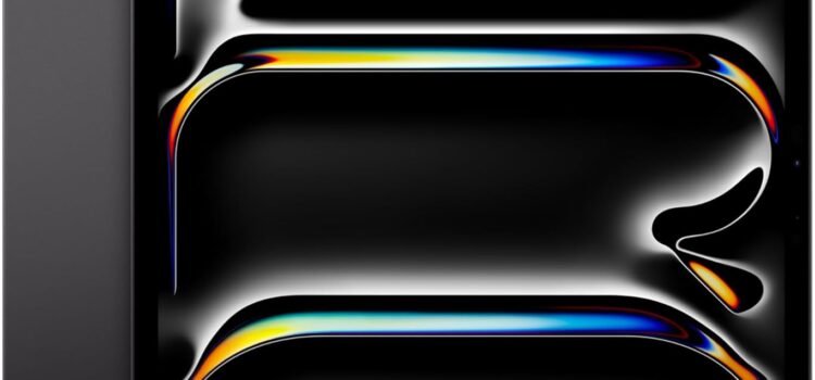 Apple iPad Pro 13-inch (M5): Ultra Retina XDR Display, 256GB, Landscape 12MP Front Camera/12MP Back Camera, LiDAR Scanner, Wi-Fi 7 with Apple N1, Face ID, All-Day Battery Life — Space Black