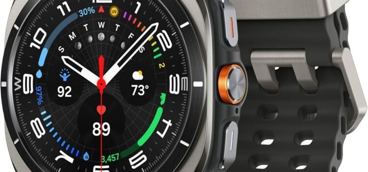 Samsung Galaxy Watch Ultra (2025) 47mm LTE Smartwatch, Titanium Casing, Advanced Sleep Coaching, Running Coach, Energy Score, Heart Rate Tracking, GPS, Titanium Silver [US Version, 2 Yr Warranty]