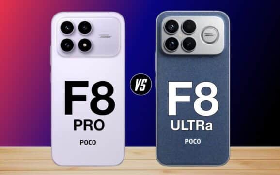 Xiaomi Poco F8 Ultra vs F8 Pro – Full Differences