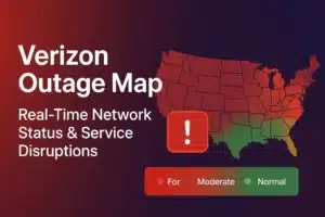 Verizon Outage Map Shows Widespread Disruptions Across The US 
