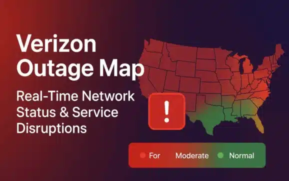 Verizon Outage Map Shows Widespread Disruptions Across The US 