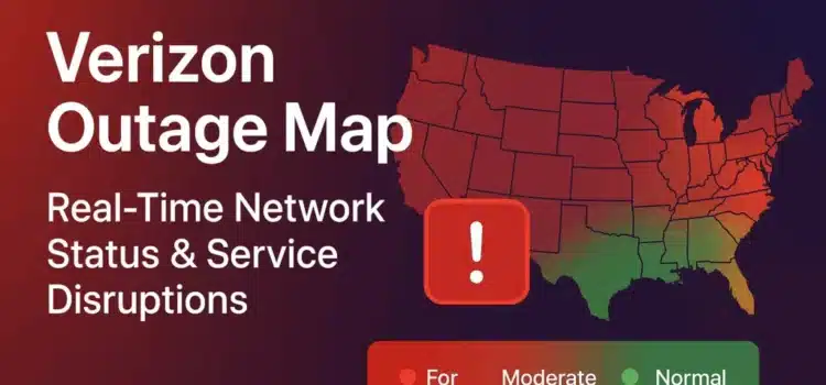 Verizon Outage Map Shows Widespread Disruptions Across The US 