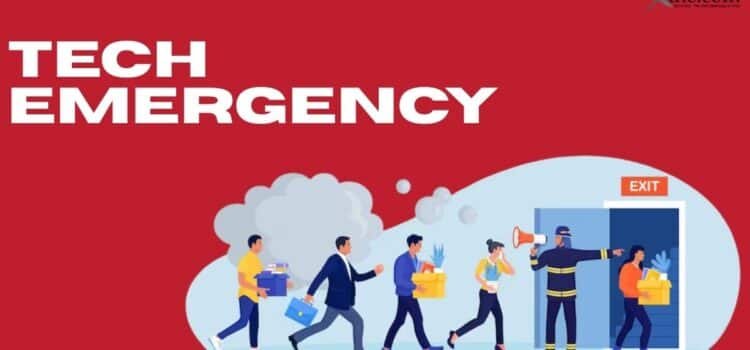 Tech Emergency Checklist: What to Do Before Panic