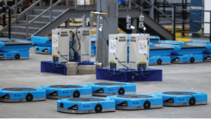 Amazon Scales Warehouse Robotics to Improve US Delivery Speed