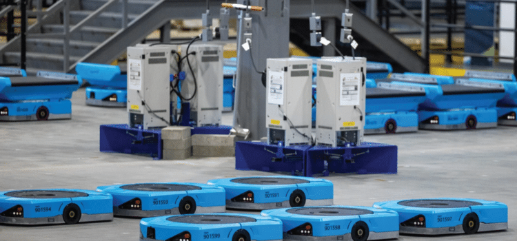 Amazon Scales Warehouse Robotics to Improve US Delivery Speed