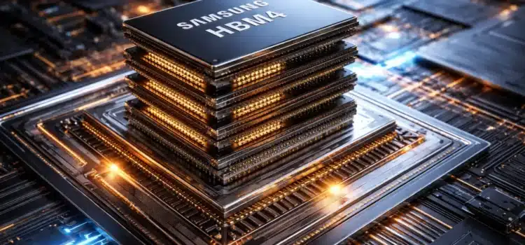 Samsung Begins Mass Production of HBM4, Memory for AI Systems