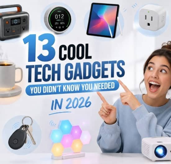 13 Cool Tech Gadgets You Didn’t Know You Needed in 2026 