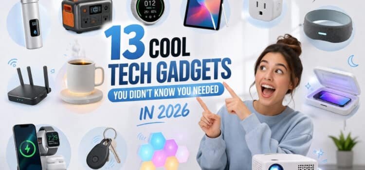 13 Cool Tech Gadgets You Didn’t Know You Needed in 2026 