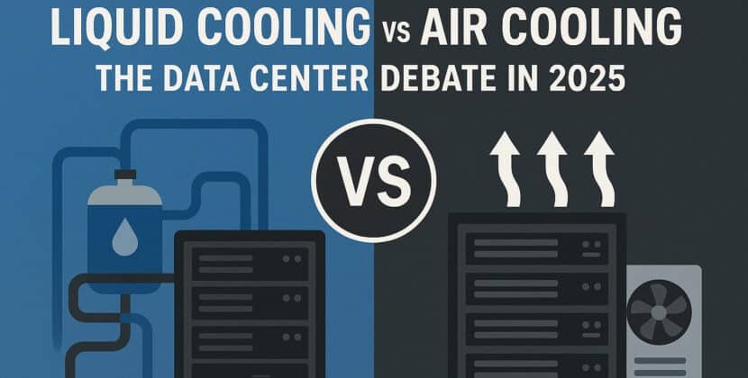 AI Data Center Cooling: Liquid Versus Air Systems