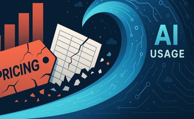 AI Pricing Sheet: Usage Models Disrupt SaaS Revenue