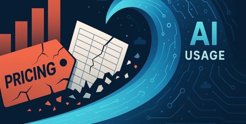 AI Pricing Sheet: Usage Models Disrupt SaaS Revenue