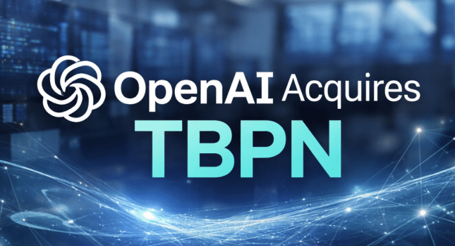 OpenAI acquires TBPN to expand AI Media Reach