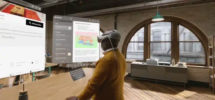 Apple Patent Turns Desks Into Touch Controls for Vision Pro
