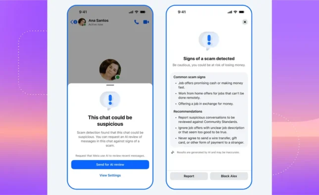 Meta Expands AI Tools to Detect and Block Scam Messages