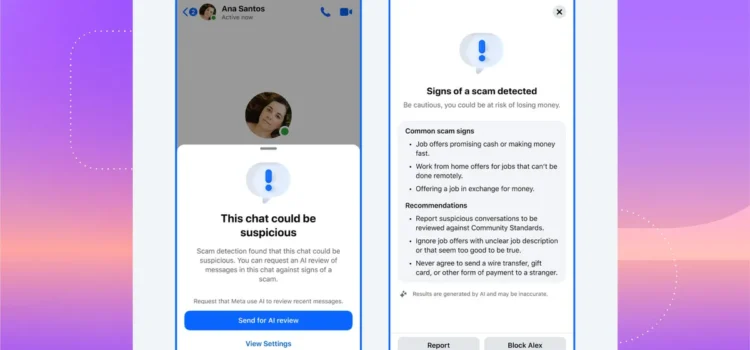 Meta Expands AI Tools to Detect and Block Scam Messages