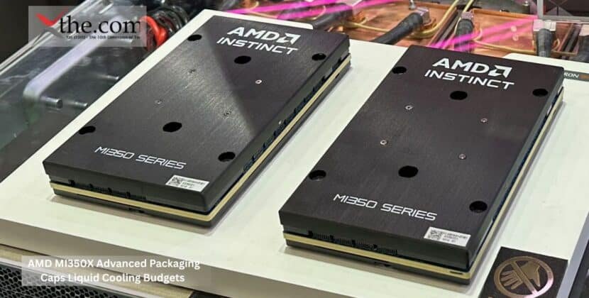 AMD MI350X Advanced Packaging Caps Liquid Cooling Budgets