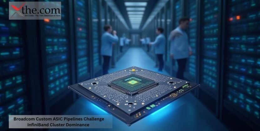 Broadcom Custom ASIC Pipelines Challenge InfiniBand Cluster Dominance