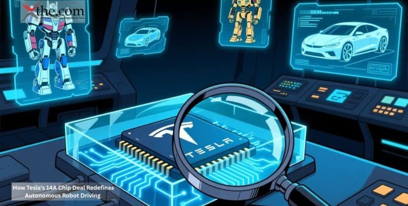 How Tesla’s 14A Chip Deal Redefines Autonomous Robot Driving