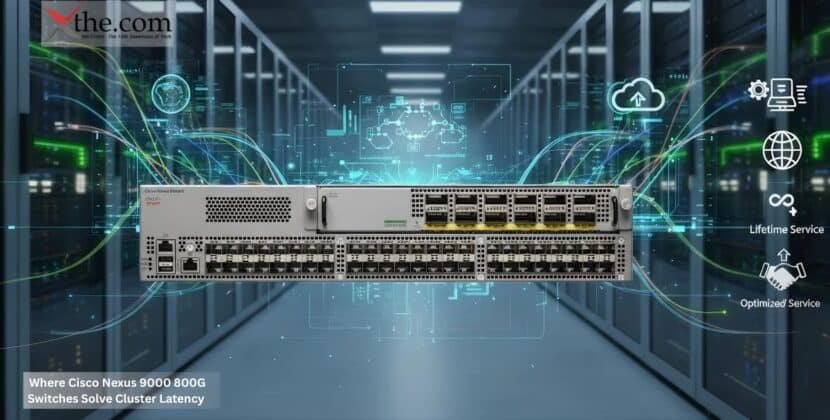 Where Cisco Nexus 9000 800G Switches Solve Cluster Latency