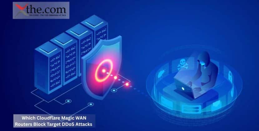 Which Cloudflare Magic WAN Routers Block Target DDoS Attacks