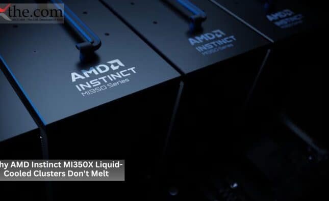 Why AMD Instinct MI350X Liquid-Cooled Clusters Don't Melt