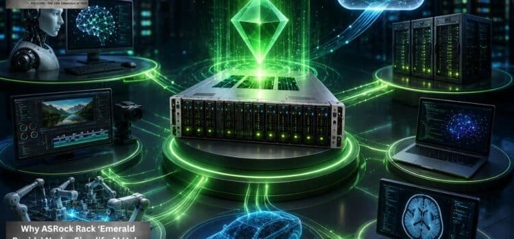 Why ASRock Rack ‘Emerald Rapids’ Nodes Simplify AI Hubs