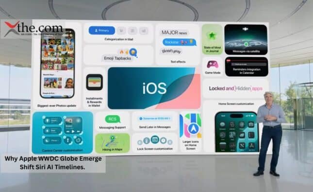 Why Apple WWDC Globe Emerge Shift Siri AI Timelines.