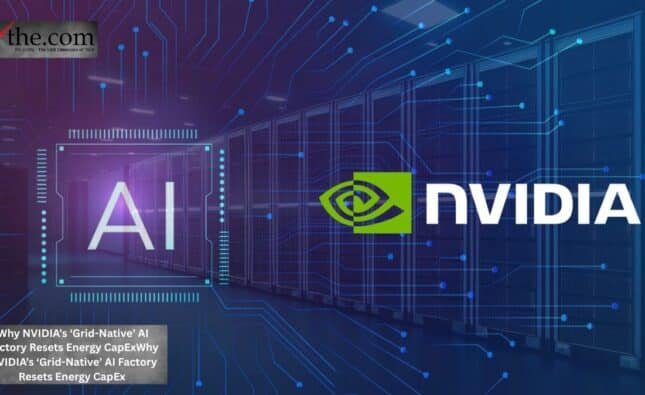 Why NVIDIA’s ‘Grid-Native’ AI Factory Resets Energy CapExWhy NVIDIA’s ‘Grid-Native’ AI Factory Resets Energy CapEx