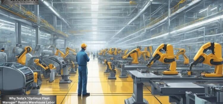 Why Tesla’s “Optimus Fleet Manager” Resets Warehouse Labor