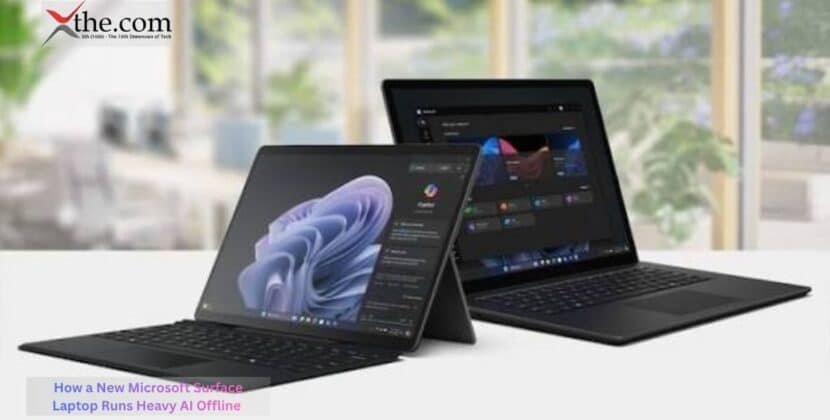 How a New Microsoft Surface Laptop Runs Heavy AI Offline