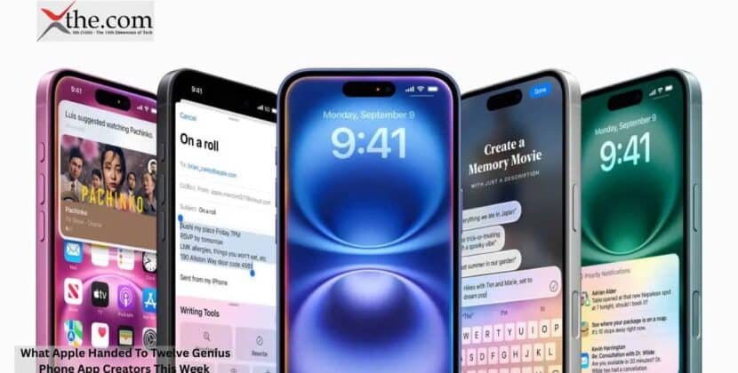 What Apple Handed To Twelve Genius Phone App Creators This Week