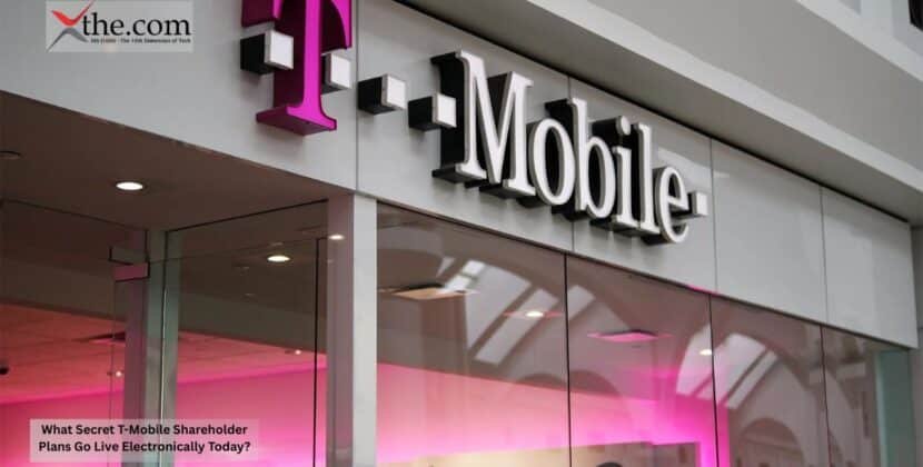 What Secret T-Mobile Shareholder Plans Go Live Electronically Today?