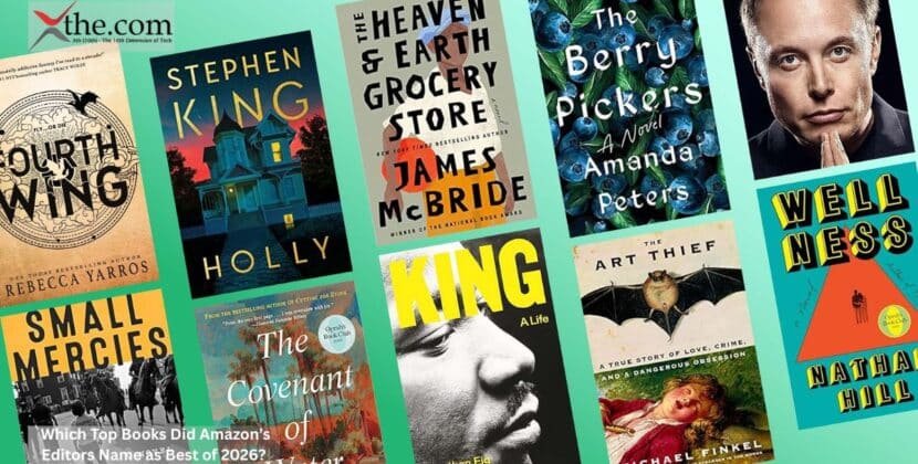 Which Top Books Did Amazon’s Editors Name as Best of 2026?
