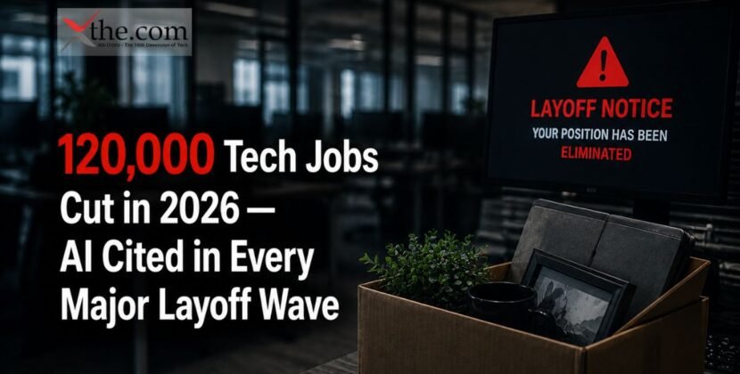 120,000 Tech Jobs Cut in 2026 — AI Cited in Every Major Layoff Wave 