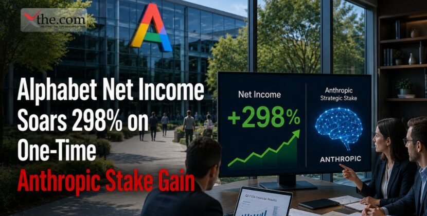 Alphabet Net Income Soars 298% on One-Time Anthropic Stake Gain