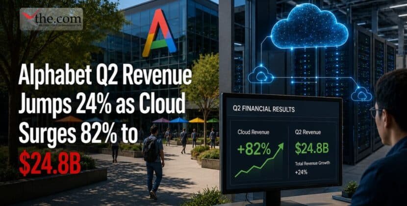 Alphabet Q2 Revenue Jumps 24% as Cloud Surges 82% to $24.8B