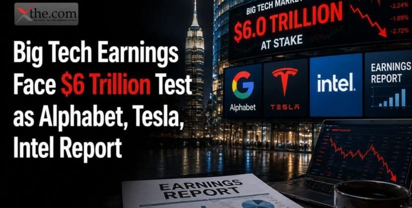 Big Tech Earnings Face $6 Trillion Test as Alphabet, Tesla, Intel Report