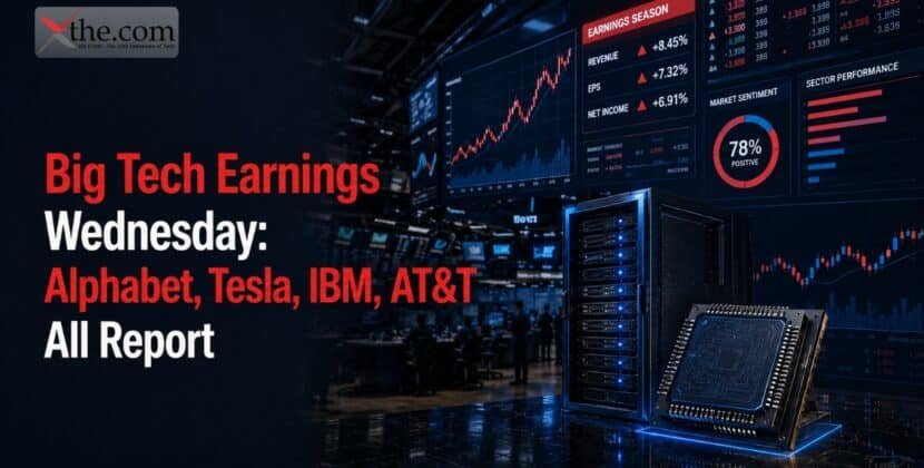 Big Tech Earnings Wednesday: Alphabet, Tesla, IBM, AT&T All Report