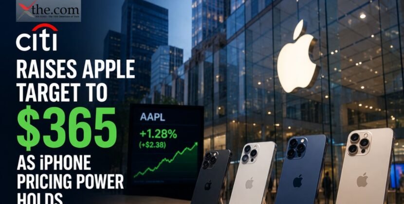 Citi Raises Apple Target to $365 as iPhone Pricing Power Holds