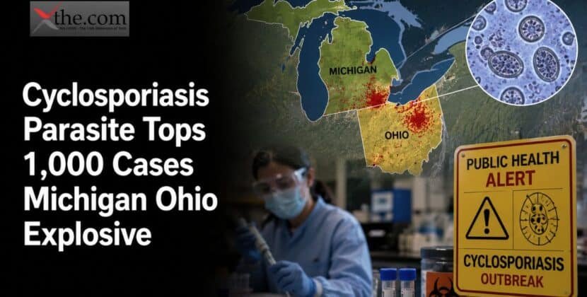 Cyclosporiasis Parasite Tops 1,000 Cases Michigan Ohio Explosive