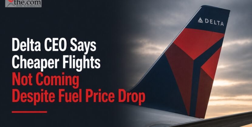 Delta CEO Says Cheaper Flights Not Coming Despite Fuel Price Drop