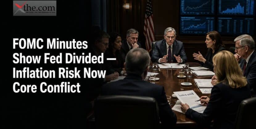 FOMC Minutes Show Fed Divided — Inflation Risk Now Core Conflict
