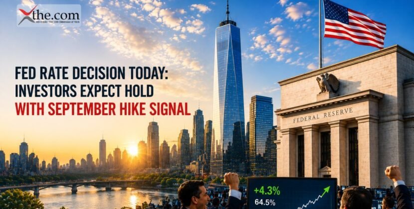 Fed Rate Decision Today: Investors Expect Hold With September Hike Signal