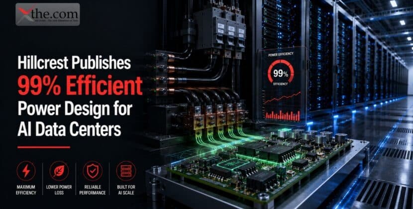 Hillcrest Publishes 99% Efficient Power Design for AI Data Centers