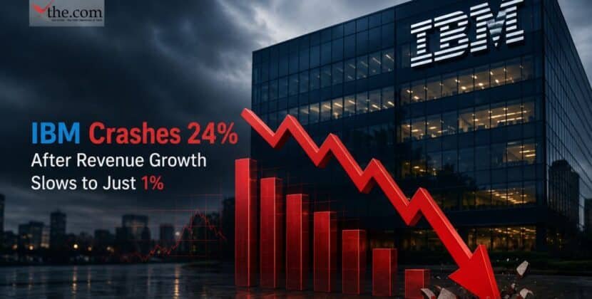 IBM Crashes 24 Percent After Revenue Growth Slows to Just 1 Percent