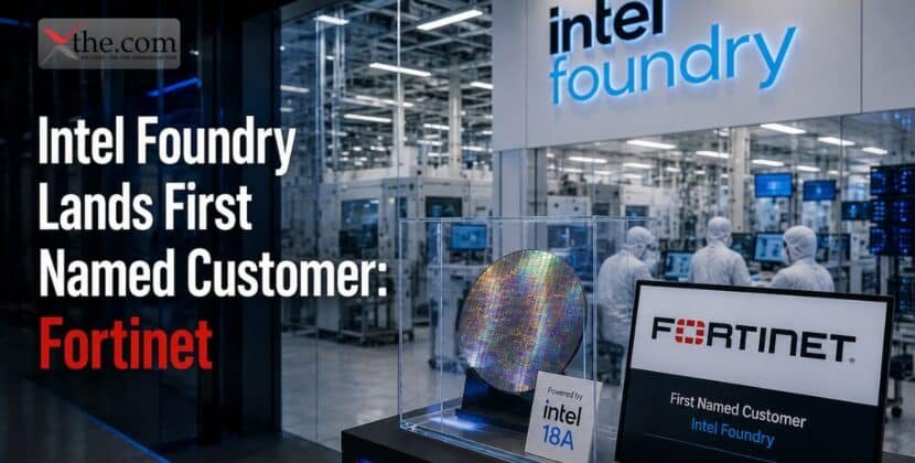 Intel Foundry Lands First Named Customer: Fortinet