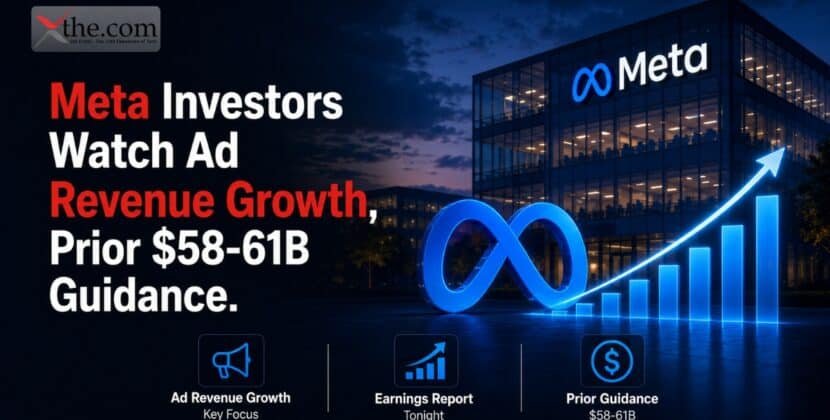 Meta Investors Watch Ad Revenue Growth, Prior $58-61B Guidance.