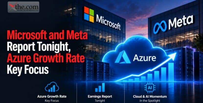 Microsoft and Meta Report Tonight, Azure Growth Rate Key Focus